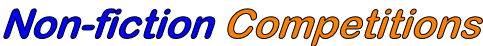 Non-fiction Competitions